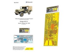 1/35 Dodge WS-51 (Zvezda) Photo-etched detailing kit