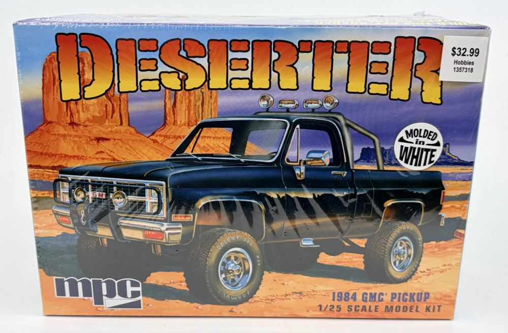 MPC Deserter 1984 GMC Pickup Model Kit *Sealed* 1:25 Scale