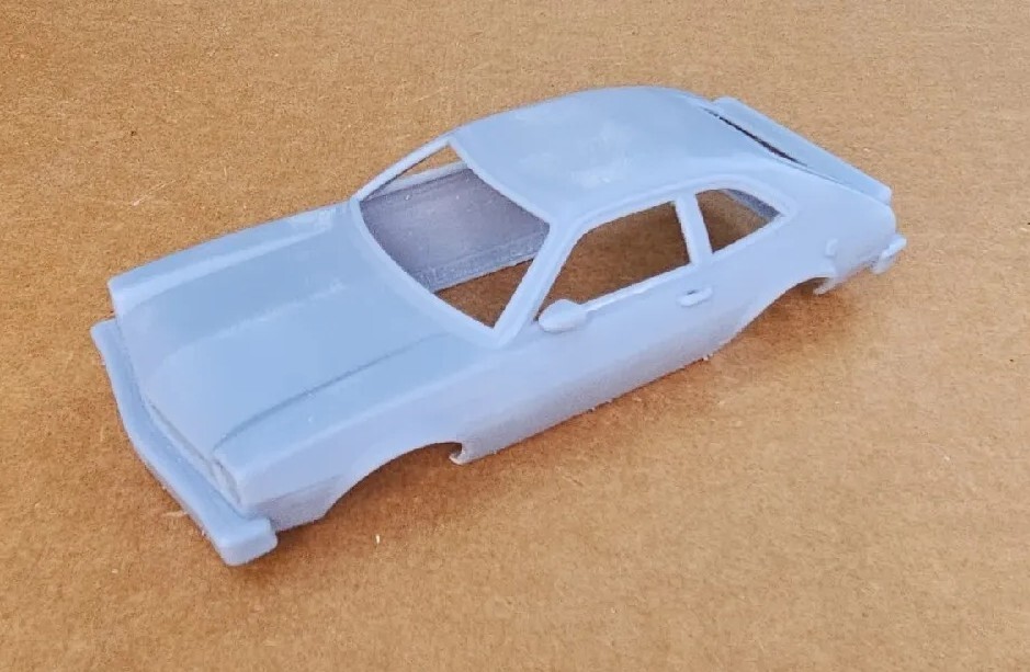 ABS-LIKE RESIN 3D PRINTED 1/24 1976 FORD PINTO BODY
