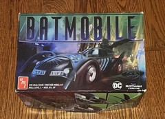 SKILL 2 MODEL KIT BATMOBILE “BATMAN FOREVER” (1995) MOVIE 1/25 SCALE AMT AMT1240