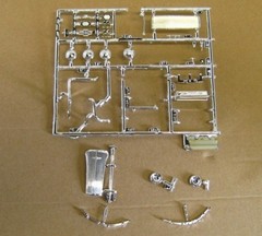 JUNK YARD 101 PARTS STASH, FOR ’37 CHEV CPE DECALS, LOTS OF CHROME,BUMPERS etc.