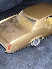 Jo-Han 1969 Cadillac Eldorado Metallic Gold Promo Car Model 1/25