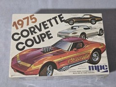 Vintage MPC 1/25 1975 CORVETTE COUPE CUSTOMIZING 1-7505 FACTORY SEALED 70s MINTY