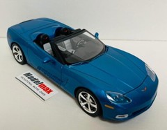 New Original 2011 Corvette C6 Convertible Promo Model Jetstream Blue MODELMAX