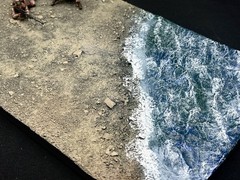 1/35 Scale Military Diorama Base Terrain Display Model Soldiers Figures Diecast