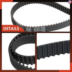 A-Premium Engine Timing Belt Compatible with Hyundai Elantra 1999-2012, Tucson