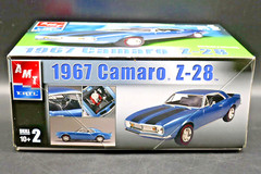 1:25 AMT ERTL 1967 Camaro Z-28 Model Kit 31767 – New in Open Box