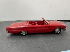 C10 1963 Ford Galaxie Convertible Vintage promo model 1/25 McM.