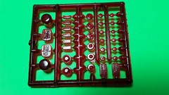 White Western Star 1/25 Semi Red Amber Marker Light Lamps Model Truck Tractor