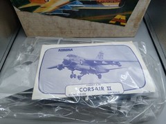 Vintage Aurora 1976 Vintage Model Kit Vaught A Corsair 2 1:48 Young Build Club