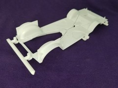 1960 Chevy Nomad Station Wagon CHASSIS FRAME FLOOR from AMT 1:25 Model Kit 60
