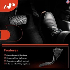 A-Premium Accelerator Pedal with Position Sensor Assembly Compatible with