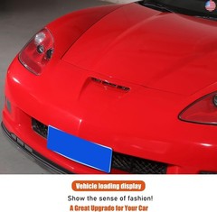Car Vents Compatible with Chevy Corvette C6 2005-2013, Hood Scoop Body Kit,