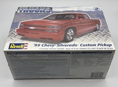 Revell, ’99, Chevy, Silverado, Custom, Pickup, Model Kit, 1/25 Scale, 85-7200.
