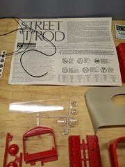 Vintage Monogram STREET “T” ROD Ford T Bucket 1979 Model Kit 1/8 Complete