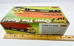 Snap Fit Over The Road Ford CL-9000 Sleeper Lindberg HO Scale Model Kit # 1047