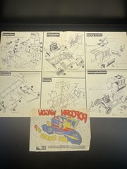 Vintage Monogram Model Kit Instructions Popcorn Eliminator Vanbulance More