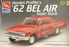 62 Chevy Bel Air Hayden Proffitt SS EXHAUST PIPES AMT 194 1643 Model Car Parts