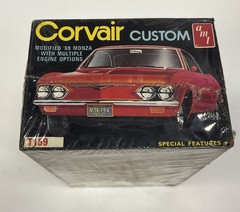 Vintage AMT 1969 Corvair Custom Modified Monza 1/25 Scale Model Car Kit T159 NEW