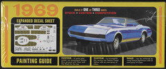 AMT Retro Deluxe 1969 ’69 Buick Riviera ‘Builds 1 of 3 Ways’ 1/25 1486