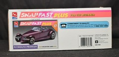 AMT 1/24 Plymouth Prowler Concept Model Kit – Partially Started, Dash Decal