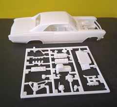 1966 Chevelle Super Sport Model Kit – Lindberg 1/25 – Open Box