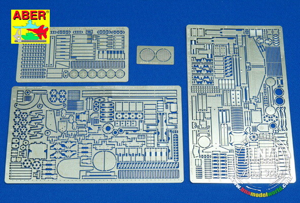 Aber Photoetch for 1/16 German Tiger I,Ausf.E – Early Version for Tamiya #16002