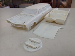 Vics Resins 1965 Pontiac Tempest Station Wagon resin body