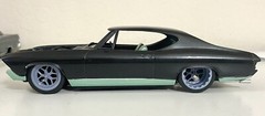 Resin 21/20-inch Billet Specialties Drag Comps Model car wheels, 1/24 1/25 Scale