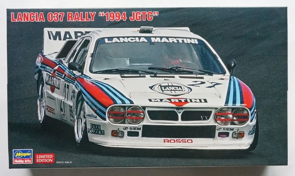 HASEGAWA 1/24 Lancia 037 Rally “1994 JGTC” #20414 scale model kit