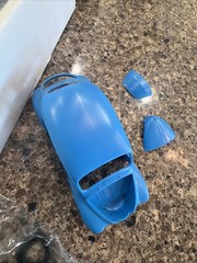 HELLER 1/24 SCALE RENAULT 4CV KIT! CIRCA 1988! VMCP!