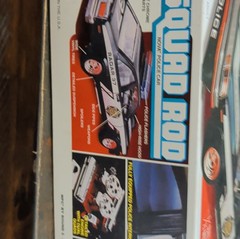 MPC Squad Rod Nova Police Car 1:25 Model Kit Unassembled Not Painted
