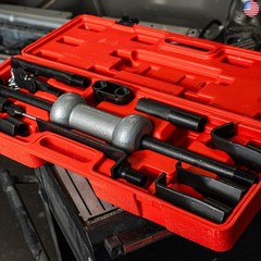 XtremepowerUS 13-Pieces Automotive Dent Remover Puller Body Set 10-Pound
