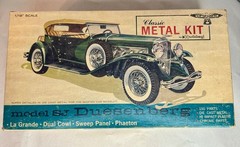 Hubley 1/18 SJ Duesenberg La Grande Dual Cowl Phaeton Model Kit 4864 Unbuilt