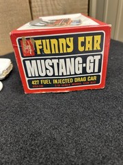 Vintage AMT Super Boss Funny Car Mustang Model Kit No. 6753-150 SEE PICS S1
