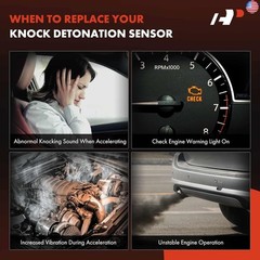 A-Premium Ignition Knock Detonation Sensor Compatible with Honda Accord