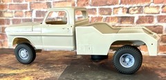 Resin 1/24 Scale: 15-inch “6-Hole” Dually Wheels W/ Commercial Truck Tires