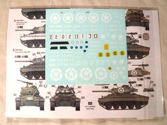 1/35 Star Decals US Army Armor Mix II M24 Chaffee Light Tank #35-C 1309