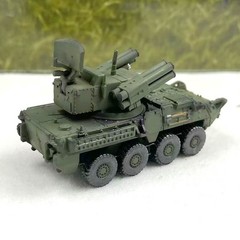 Tank World Mobile War 1/144 Stryker Wheeled Armored Vehicle Finished Model