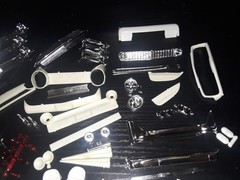 1/25 scale Model car parts AMT Custom body parts and accessories
