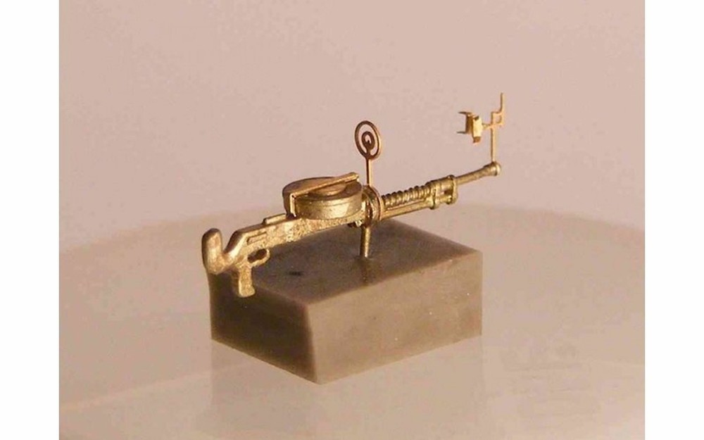 Mini World 7203 DA Degtyarev Aircraft Machine Gun USSR 1:72 scale brass kit