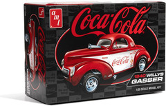1940 Willys Coupe (Coke Race Team) 1:25 Scale Model Kit