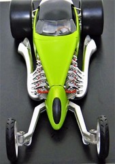 Dragster Drag Racing Chopped Custom Built Metal Concept Hot Rod Model Race Car