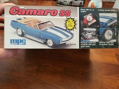 MPC ERTL ’69 Camaro SS 2 In 1 New Open Box Sealed Bags 1/25 Scale Model