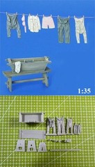 Quality 1/35 Resin Model Scenario Making Model Furniture Supplies Model Kit