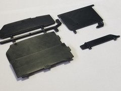 INTERIOR PANELS from Kenworth Aerodyne Cab Over AMT 1:25 Model Kit