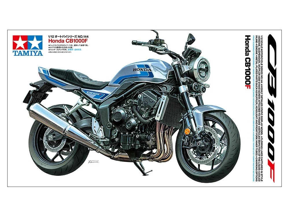 TAMIYA Honda CB1000F 1:12 Motorcycle Model Kit TAM14144