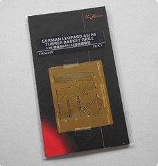 1/35 Modern German Leopard 2A5/A6 Turret Basket Net for Tamiya