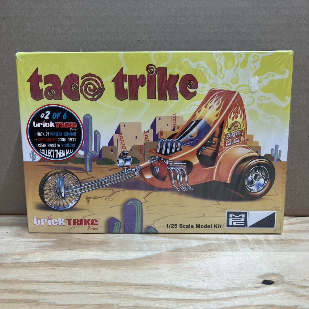 MPC TACO TRIKE #893/12 MODEL KIT Trick Trike Series 1:25 New Sealed