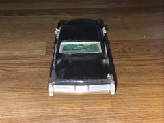 Cadillac 1963 Model Built Incomplete Diorama, Kit bashing, Junkyard Etc.
